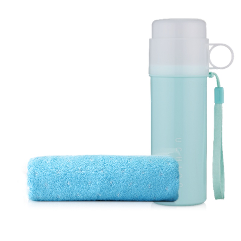 内野 无捻提花点点面巾杯子礼盒 JD21008-N