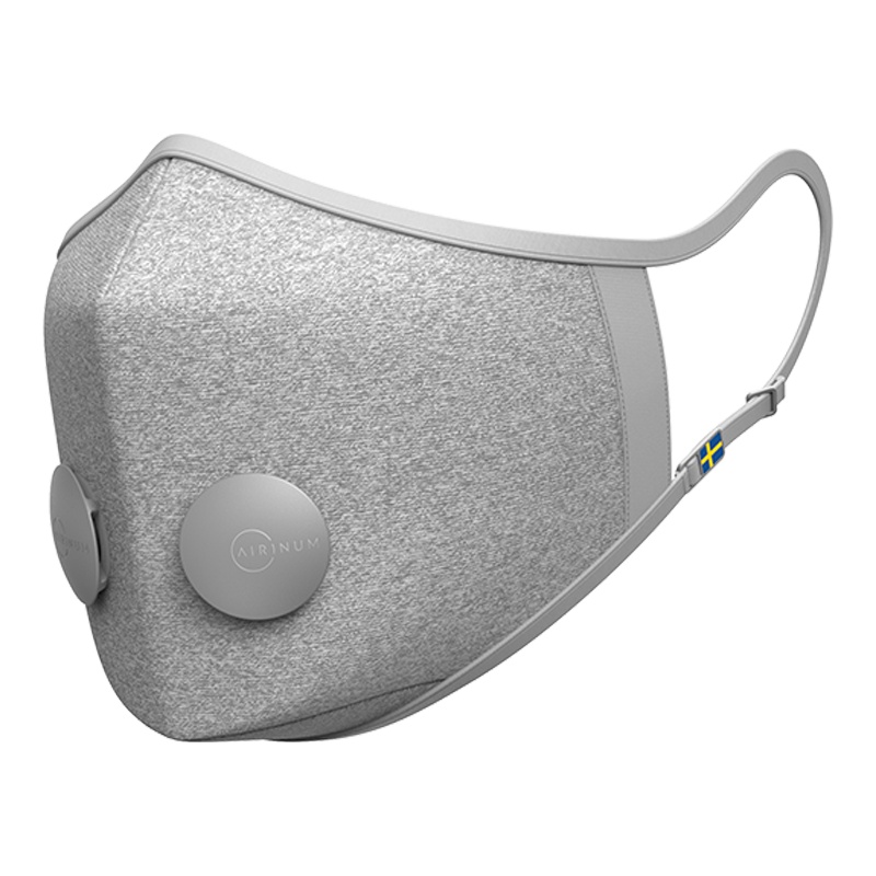 Airinum睿铂2.0款防PM2.5防雾霾防晒透气KN95口罩男女儿童可水洗—玛瑙黑XS-儿童（含2只滤芯）