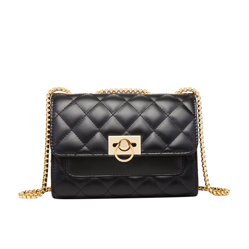 【顺丰配送】小香风菱格链条包百搭单肩包斜挎小包包女包2020新款TLB191132