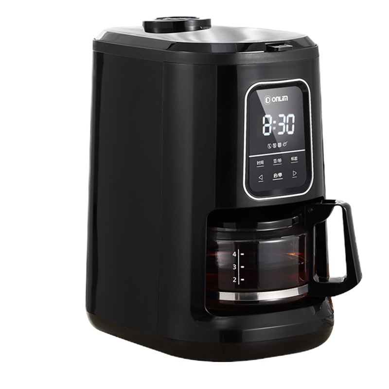 东菱DL-KF1061咖啡机家用 全自动磨豆机 豆粉一体 办公室美式咖啡壶