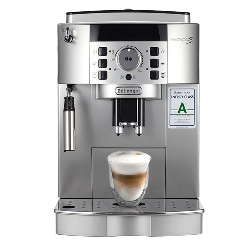 德龙(Delonghi)ECAM22.110.SB 全自动咖啡机欧洲原装进口家用自带打奶泡系统