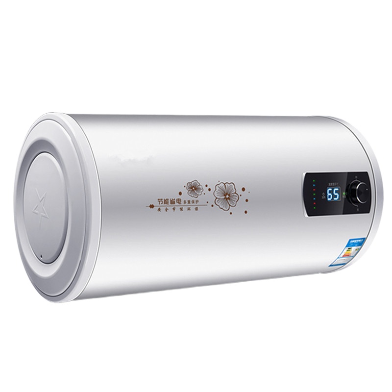 储水式电热水器家用即热式热水器恒温热水器40L50L60L80L 2501圆桶白色 50升普通配件+铜芯防