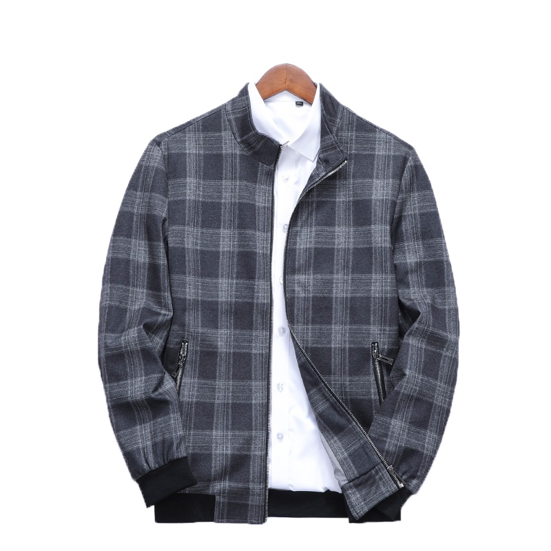 冰洁 2020春秋季男士休闲舒适夹克外套男装上衣商务