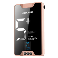 奥克斯(AUX)DSK-85A1即热式热水器超薄即开即热水电分离家用电热水器高功率宽域恒温加热低水压启动8500W带安装