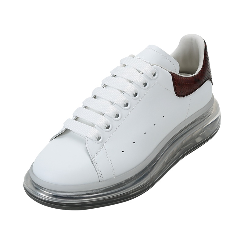 ALEXANDER MCQUEEN 亚历山大·麦昆 男士 牛皮系带休闲运动鞋气垫鞋645872 WHZ4P