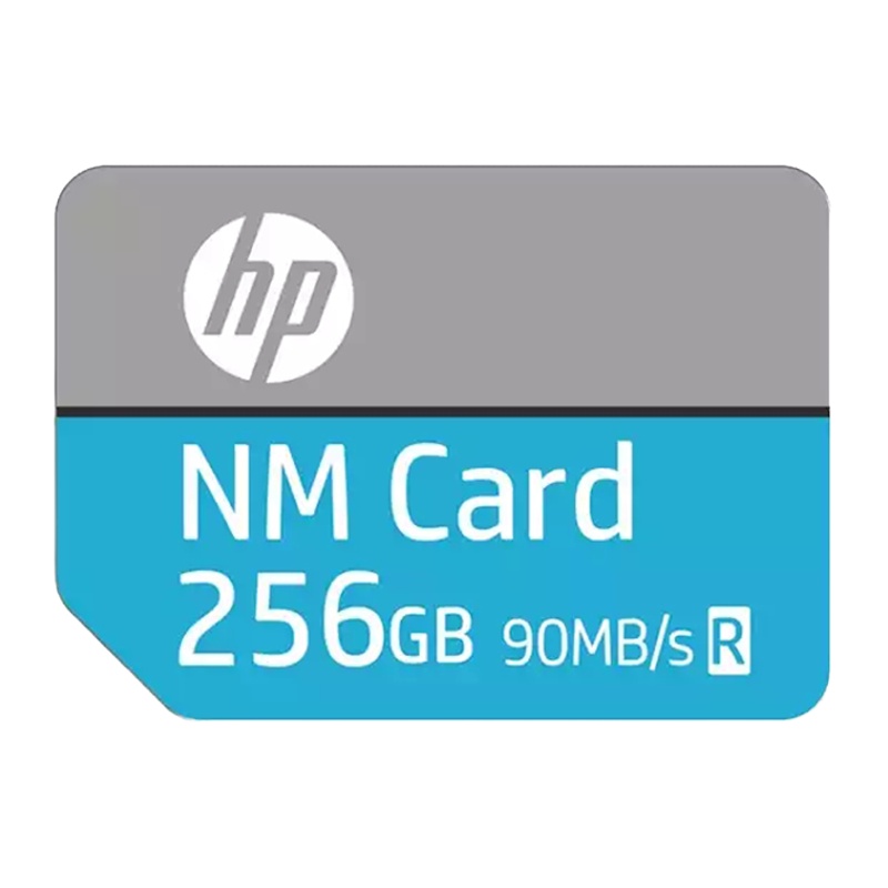 惠普(HP)256GB NM卡+读卡器套餐 华为/荣耀手机专用内存卡 平板存储卡非TF卡 读90MB/s写83MB/s