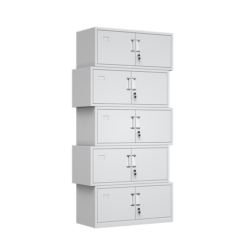 星岛文件柜资料档案柜铁皮储物柜办公室带锁会计财务收纳柜分五节