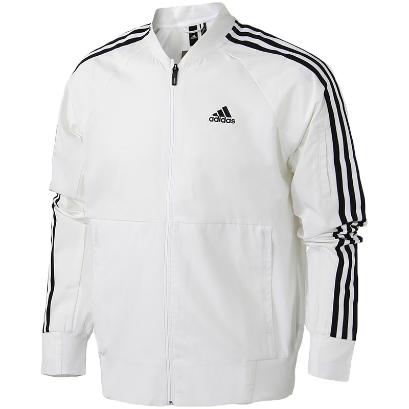 【自营】adidas阿迪达斯男子外套夹克飞行领休闲运动服DM5229 L DM5212白