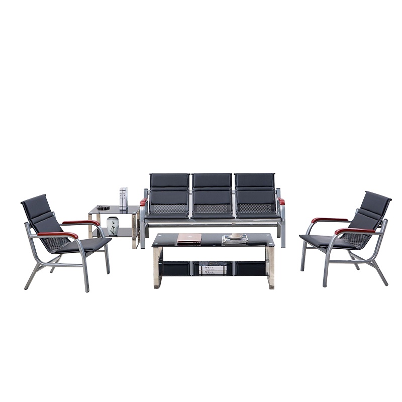 梦商 办公沙发 三人位 医院大厅椅 等候椅 休息椅 公共会议室连排椅 长条椅