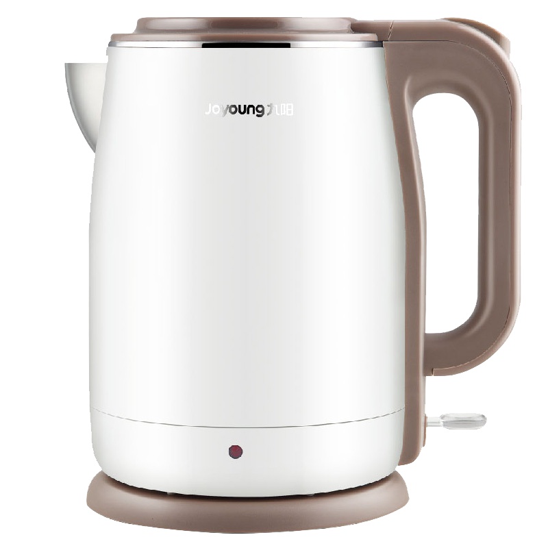 九阳（Joyoung）电热水壶食品级304不锈钢双层无缝内胆1.5L开水煲K15-F5