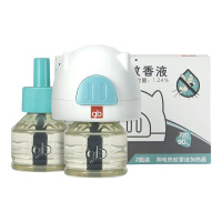 好孩子瞌睡猪电热蚊香液 30ml*2瓶装+加热器 婴儿宝宝驱蚊液 呵护180晚