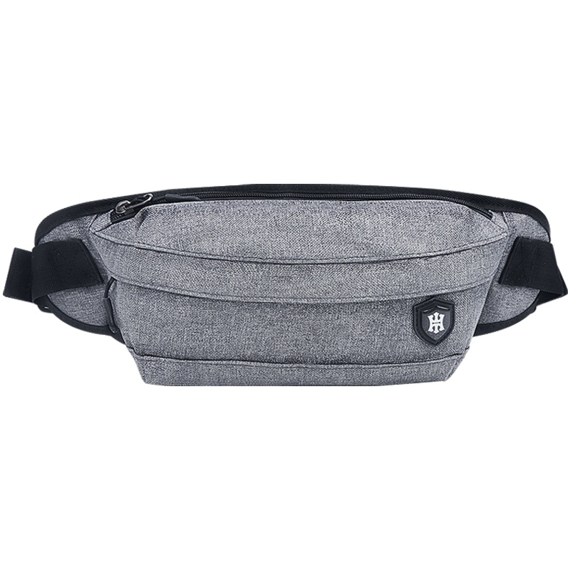 手机包男士腰包男士腰包男帆布胸包男士斜挎包男士收钱腰包胸包多功能男士背包YB180796HUI