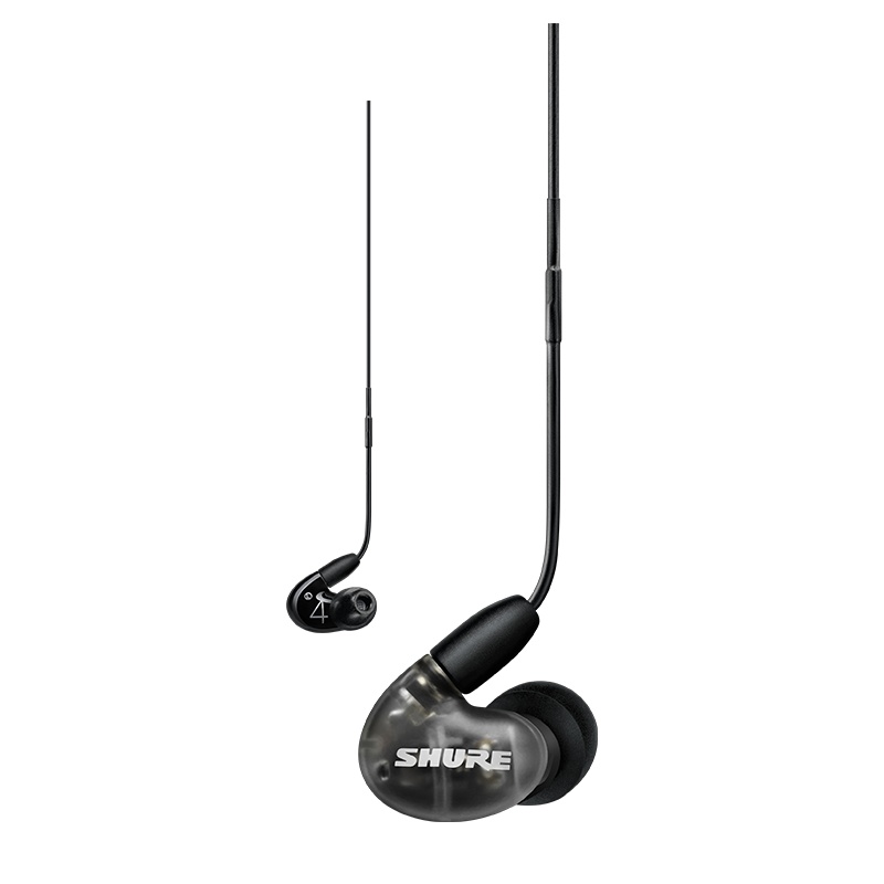 SHURE/舒尔AONIC 4耳机入耳通用有线隔音挂耳式高音质耳塞 黑色