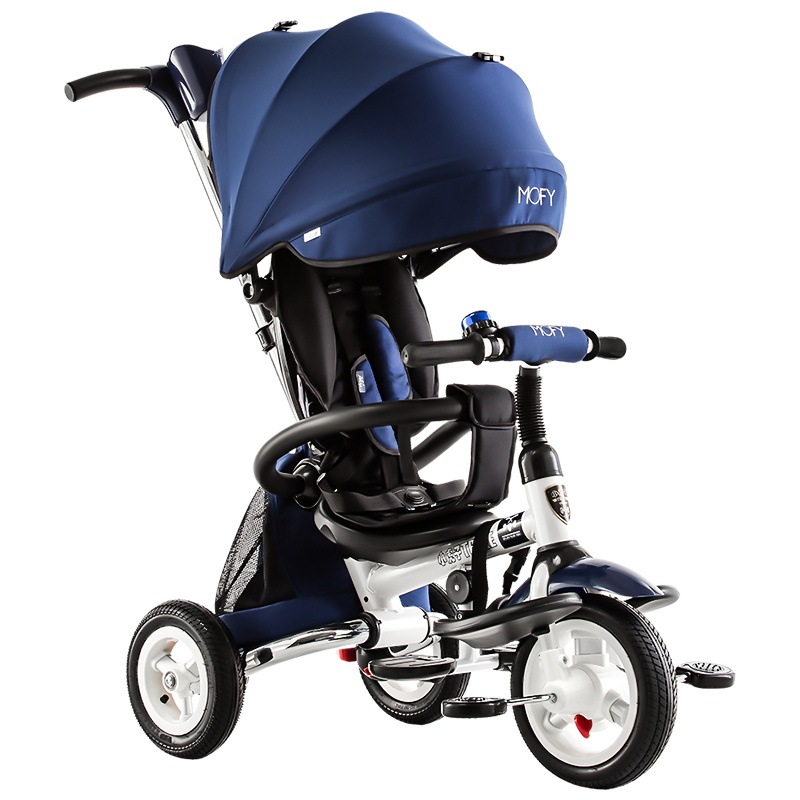 小虎子折叠儿童三轮车 小孩脚踏车宝宝三轮自行车婴儿手推车童车T300升级