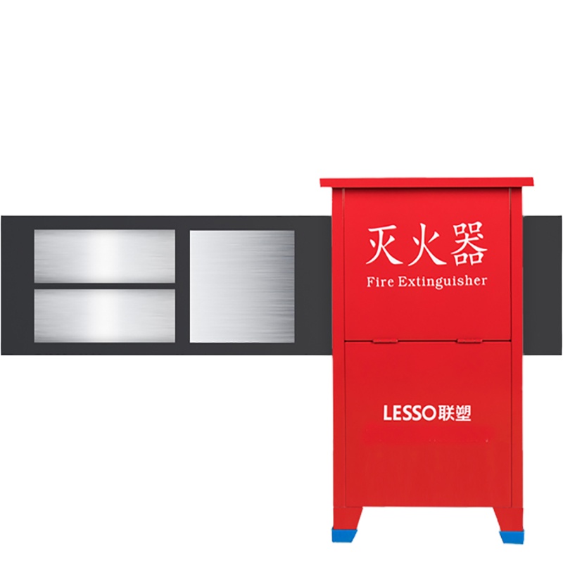 联塑灭火器箱5kgX2 全钢灭火器箱加厚型 消防箱 可放5KG灭火器2个(只)
