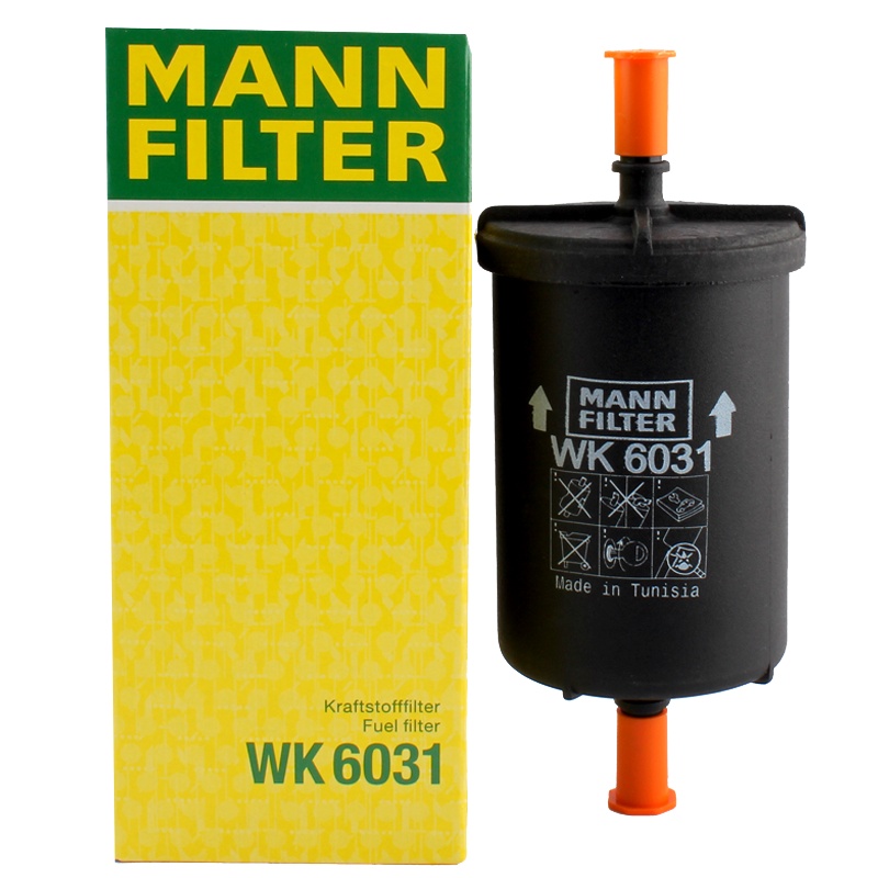 曼牌(MANNFILTER)燃油滤清器WK6031(标致3008/308/408/腾翼C3/DS5/DS6)