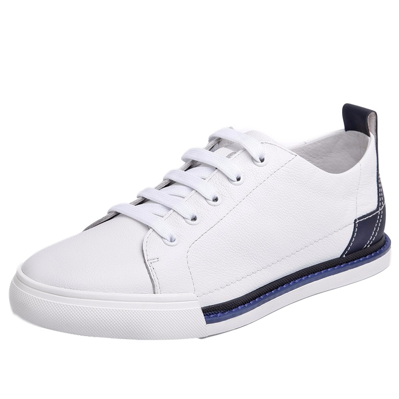 GOLF高尔夫休闲鞋青春潮流男韩版潮流2018新款百搭春季时尚头层牛皮男鞋低帮鞋子男士板鞋