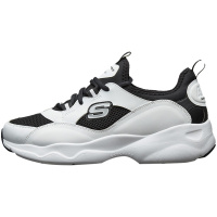 Skechers斯凯奇男鞋休闲鞋复古校园厚底时尚熊猫鞋运动鞋666095