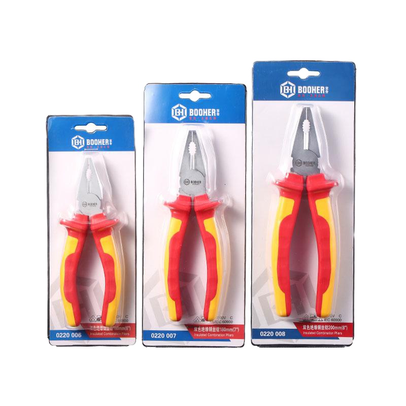 宝合 0220008 工具VDE绝缘工具-双色VDE绝缘钢丝钳 单位：把