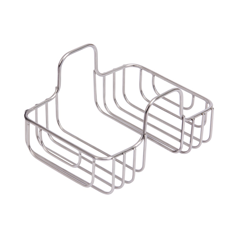 欧润哲 沥水挂篮 304不锈钢跨水槽款 厨房水槽挂篮沥水篮 不锈钢洗碗布抹布收纳层架 洗菜盆沥水架