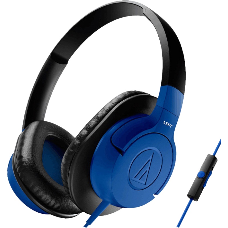 Audio Technica/铁三角 ATH-AX1iS 有线带线控麦游戏音乐头戴耳机