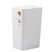 茶花 柯琳弹盖式垃圾桶 按压式塑料清洁桶9.1L 204001 颜色随机