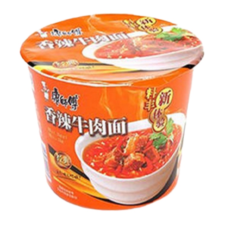 康师傅 香辣牛肉桶面 110g