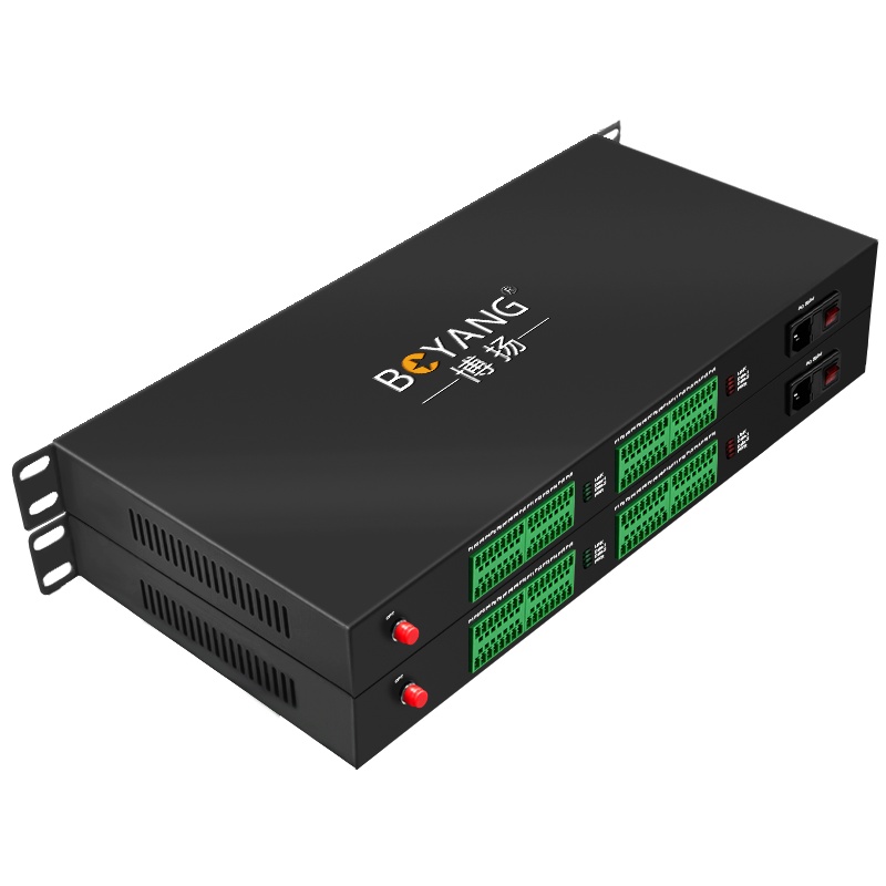博扬(BOYANG)开关量光端机16路双向开关量 转光纤红外对射/周界报警/烟感报警/信号报警 一对 BY-Ff16