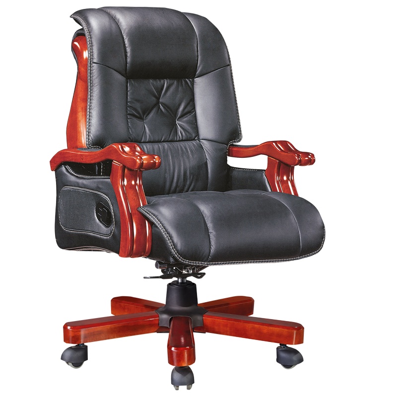 首指 B6883会客椅/会议椅/实木椅/四脚椅