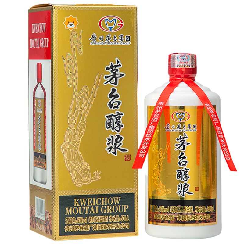 贵州茅台集团 茅台 茅台醇浆 封坛珍藏 53度 500ml单瓶礼盒装 酱香型白酒