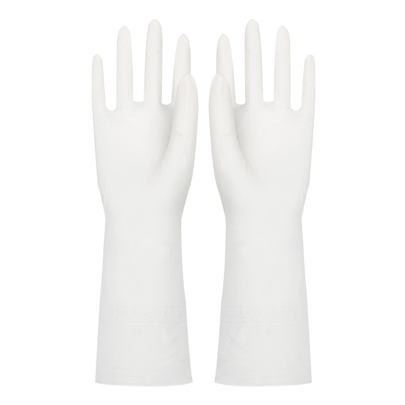 洗刷碗手套 女家务手套 防水厨房橡硅胶皮神器耐用型衣服手套