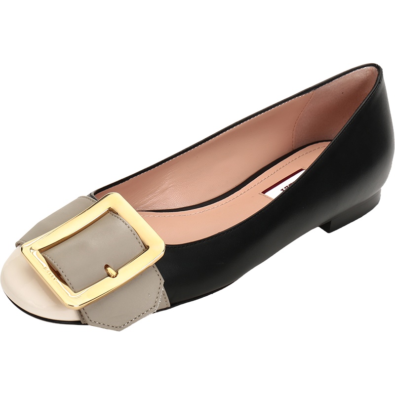 BALLY 巴利 女士 皮质单鞋平底鞋船鞋 JACKIE FLAT