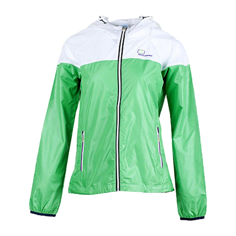 SKECHERS 女式 梭织连帽外套 SS3WJ12S33-GREN
