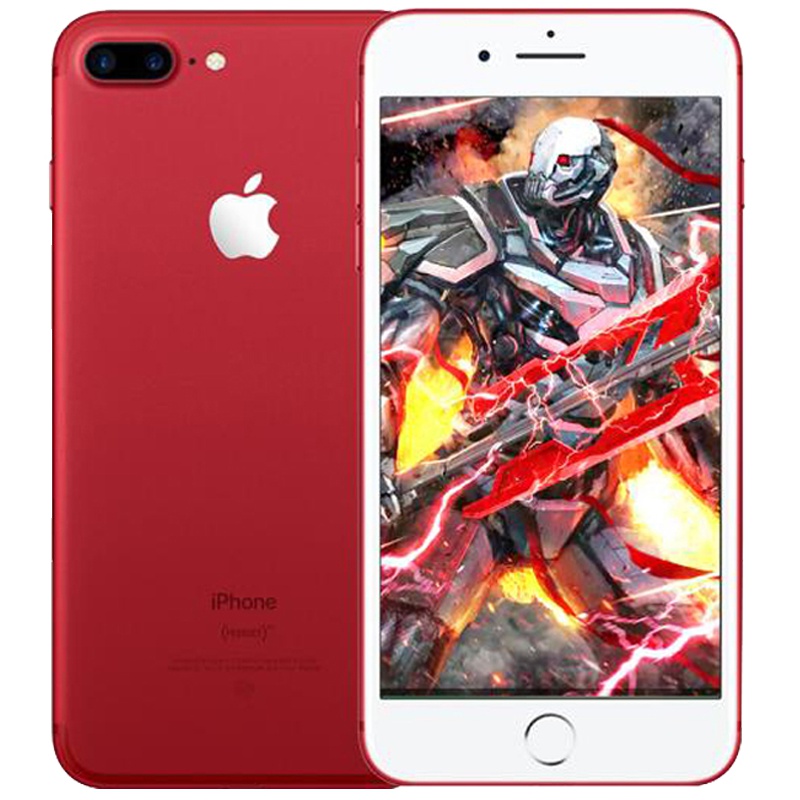 [二手9成新]苹果/Apple iPhone 7 Plus 128G 中国红 国行 全网通[爱思高分]
