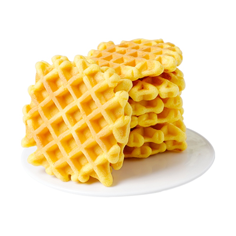 满格华夫饼干整箱 原味400g/箱*3箱 坚果糕点饼干坚果沙琪玛早餐面包休闲零食