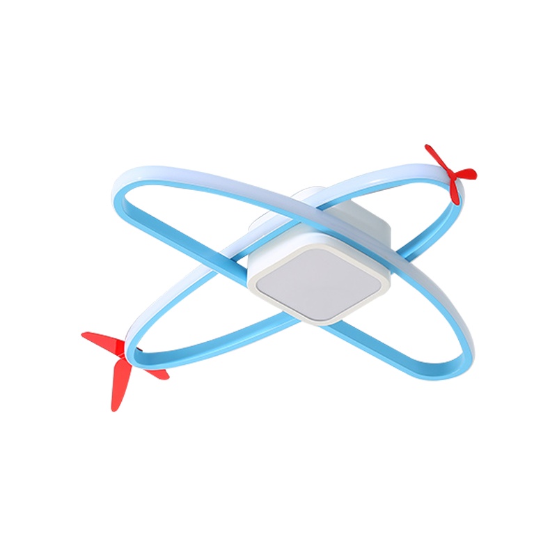 辛羽轻奢儿童房吸顶灯卧室灯具卡通云朵简约现代飞机灯男孩女孩温馨浪漫房间星形灯饰