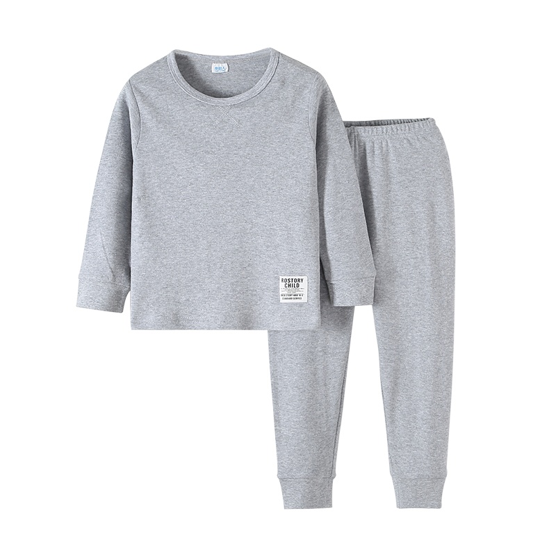 南极人中大童秋衣秋裤男童女童内衣套装保暖春秋儿童长袖睡衣