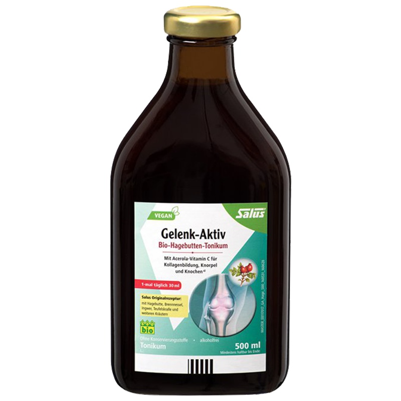 Salus莎露斯野玫瑰果天然氨糖软骨素口服液500ml/瓶