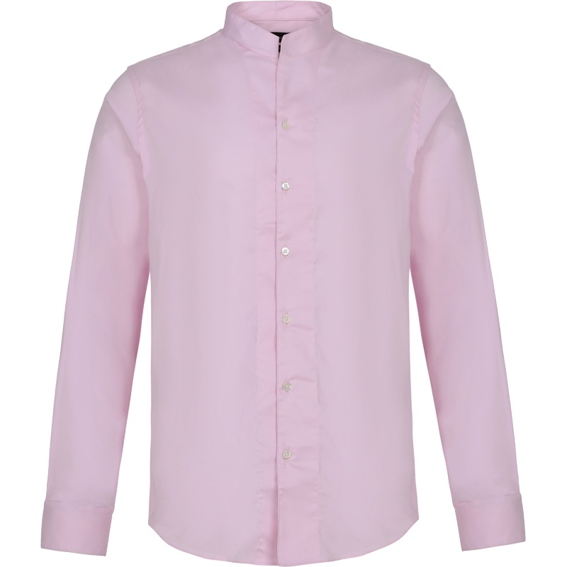 EMPORIO ARMANI 阿玛尼 男士棉质长袖衬衫 21CM3L 21BC0