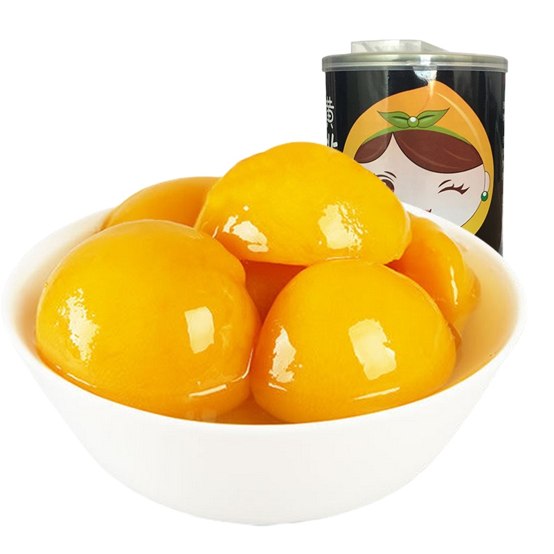 一品巷子 糖水黄桃水果罐头黄桃罐头425g*4罐开罐即食
