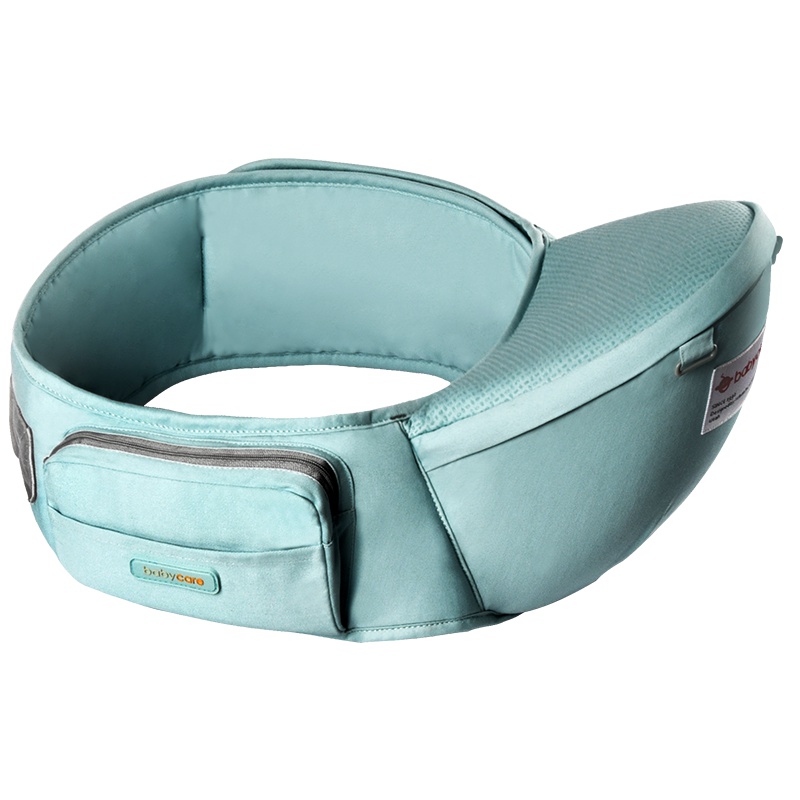 babycare腰凳婴儿多功能抱婴腰带 宝宝背带抱带腰凳 新升级腰凳 101 凝蓝 0-3岁