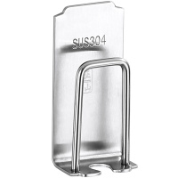 正山(Zhengshan)免打孔置物架牙刷架牙膏架304不锈钢浴室置物架收纳架五金挂件