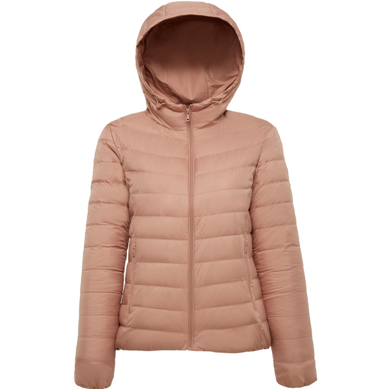 【柔肤】波司登柔肤女休闲轻薄外套连帽短款羽绒服