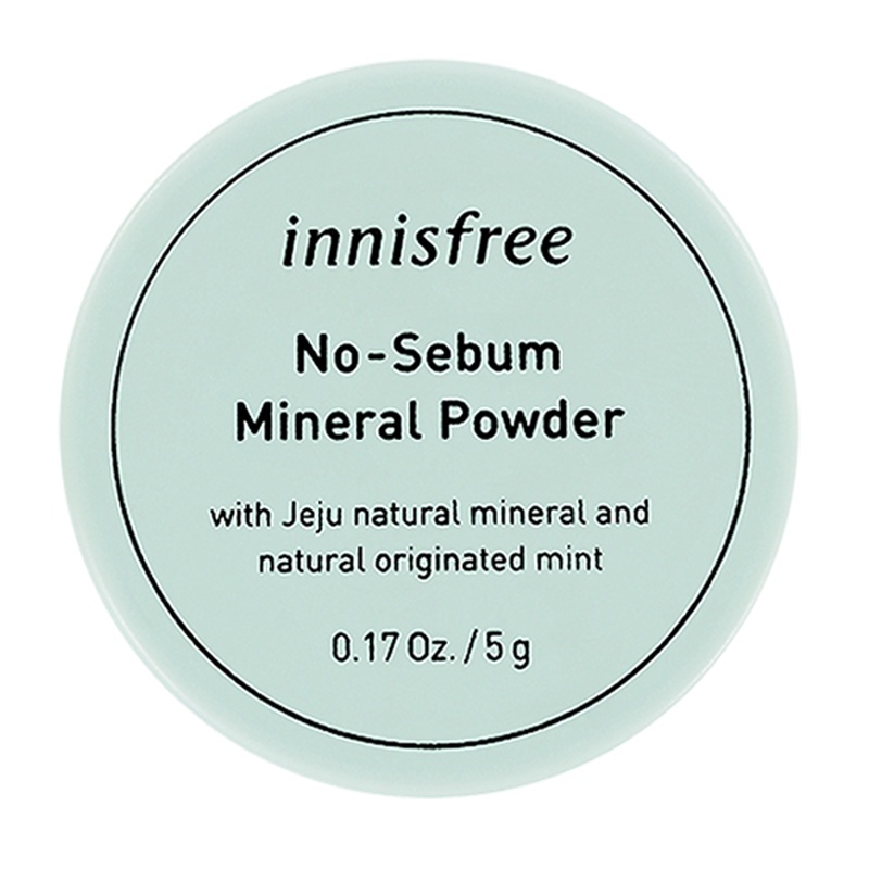 innisfree/悦诗风吟散粉矿物质持久控油定妆散粉 薄荷散粉5g*2盒