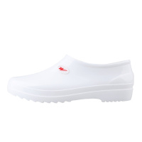 双星男士短筒食品雨鞋元宝口白色低帮橡胶底春秋女款防水耐又耐碱胶鞋DSA101/DSA820