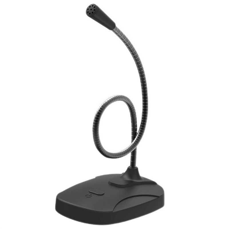 晶华 桌面麦克风电脑台式机笔记本话筒直播专用游戏语音家用会议麦小型直播上课网课专用k歌会议有线电脑桌面麦克便捷 N531