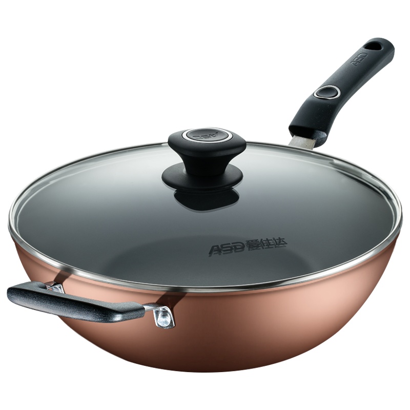 爱仕达(ASD) 炒锅34CM少油烟不粘锅炒菜锅炒锅锅具NWG8334E