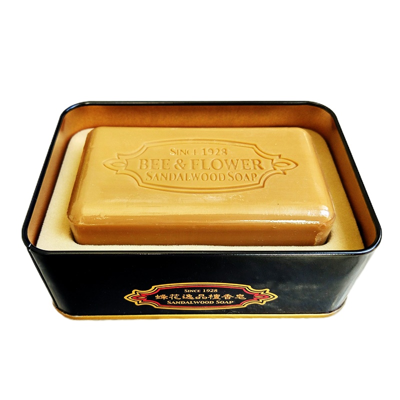 蜂花逸品黑底金线檀香皂150g
