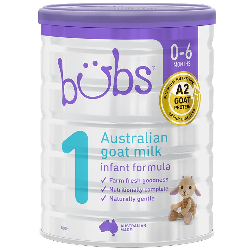 Bubs 澳洲贝儿 婴幼儿配方羊奶粉 1段(0-6个月)800g/罐