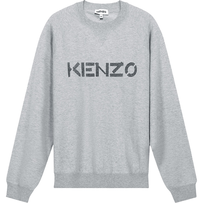 高田贤三 KENZO 男士羊毛/棉圆领长袖针织衫羊毛衫FB6 5PU633 3LB